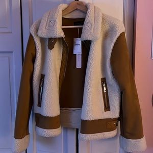 Faux Shearling coat